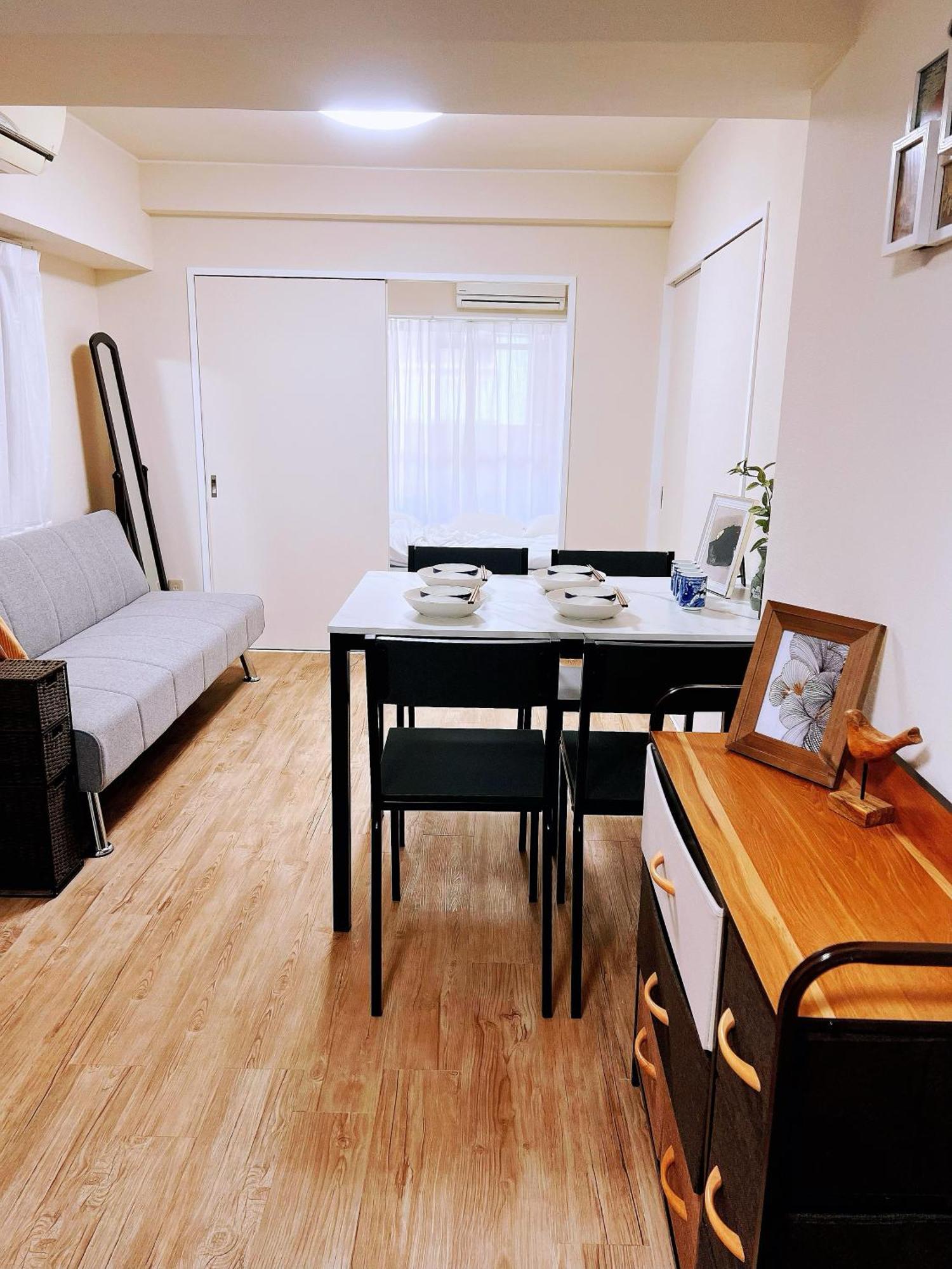 Apartamento 交通便利 山手線池袋駅 徒歩6分 東池袋駅徒歩3分 2~5人 エレベーター Wifi 新宿/渋谷/銀座/築地/浅草/原宿近い！ *